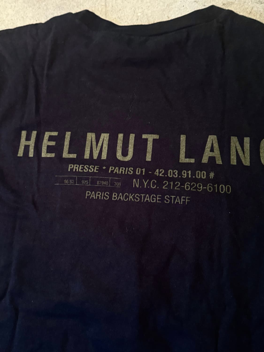 헬무트 랑 Helmut Lang 성모 마리아 아카이브 티셔츠 헬무트 랭 상품이미지7