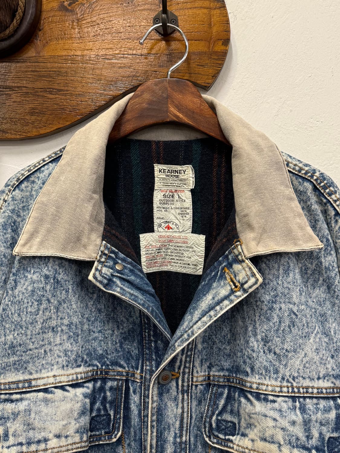 L) Kearney House Blanket Lining Denim Ja 상품이미지3