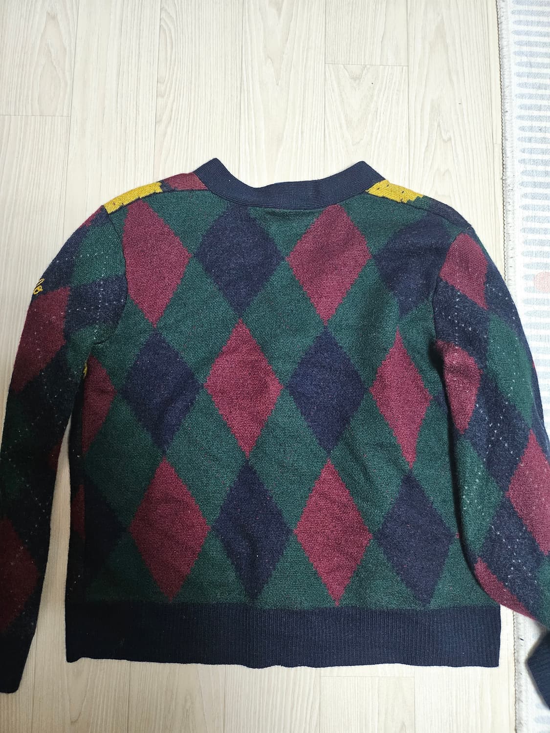 랄프로렌 아가일 패턴 가디건 키즈 상품이미지5