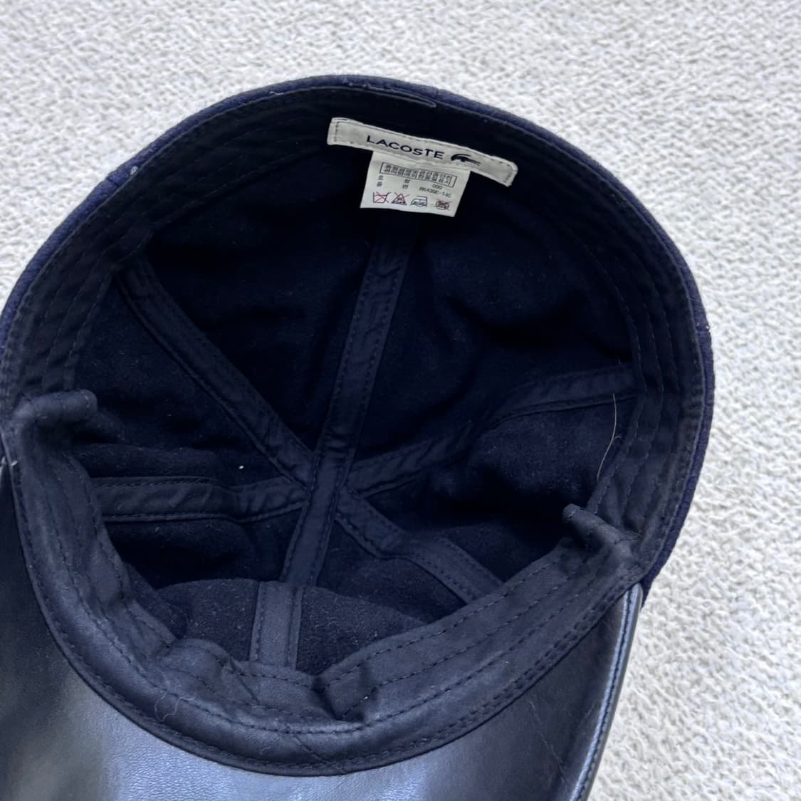 F 라코스테 로고 헌팅캡 0423E 상품이미지6