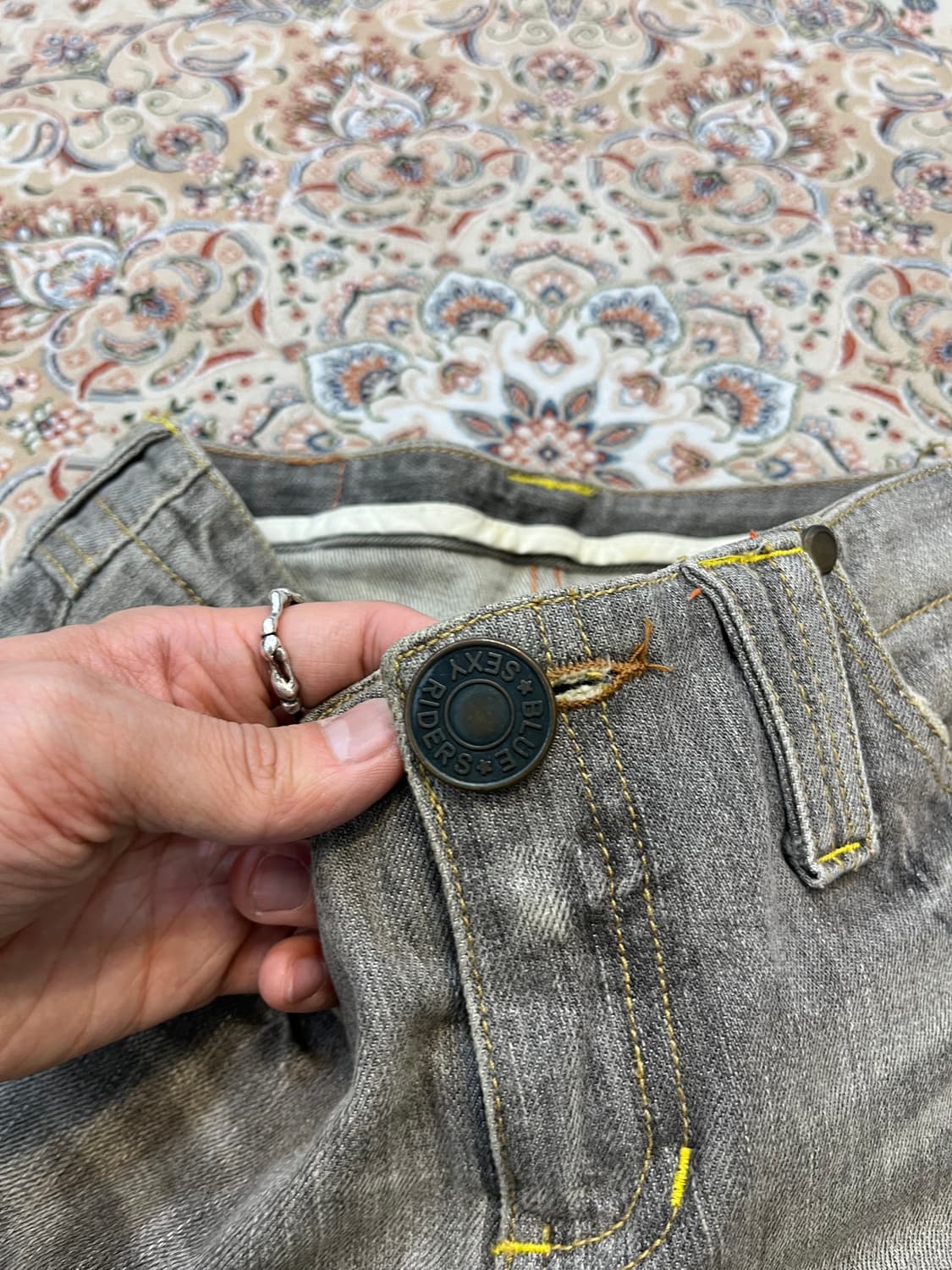 블루블루 01s 컬렉션 부츠컷 데님팬츠 바지 상품이미지6