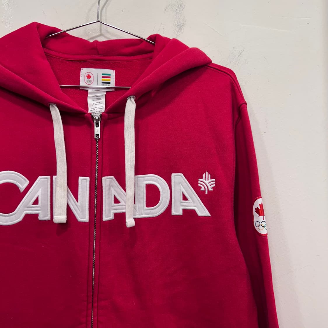 허드슨 베이 캐나다 올림픽 캐나다 국대 후드집업 상품이미지1