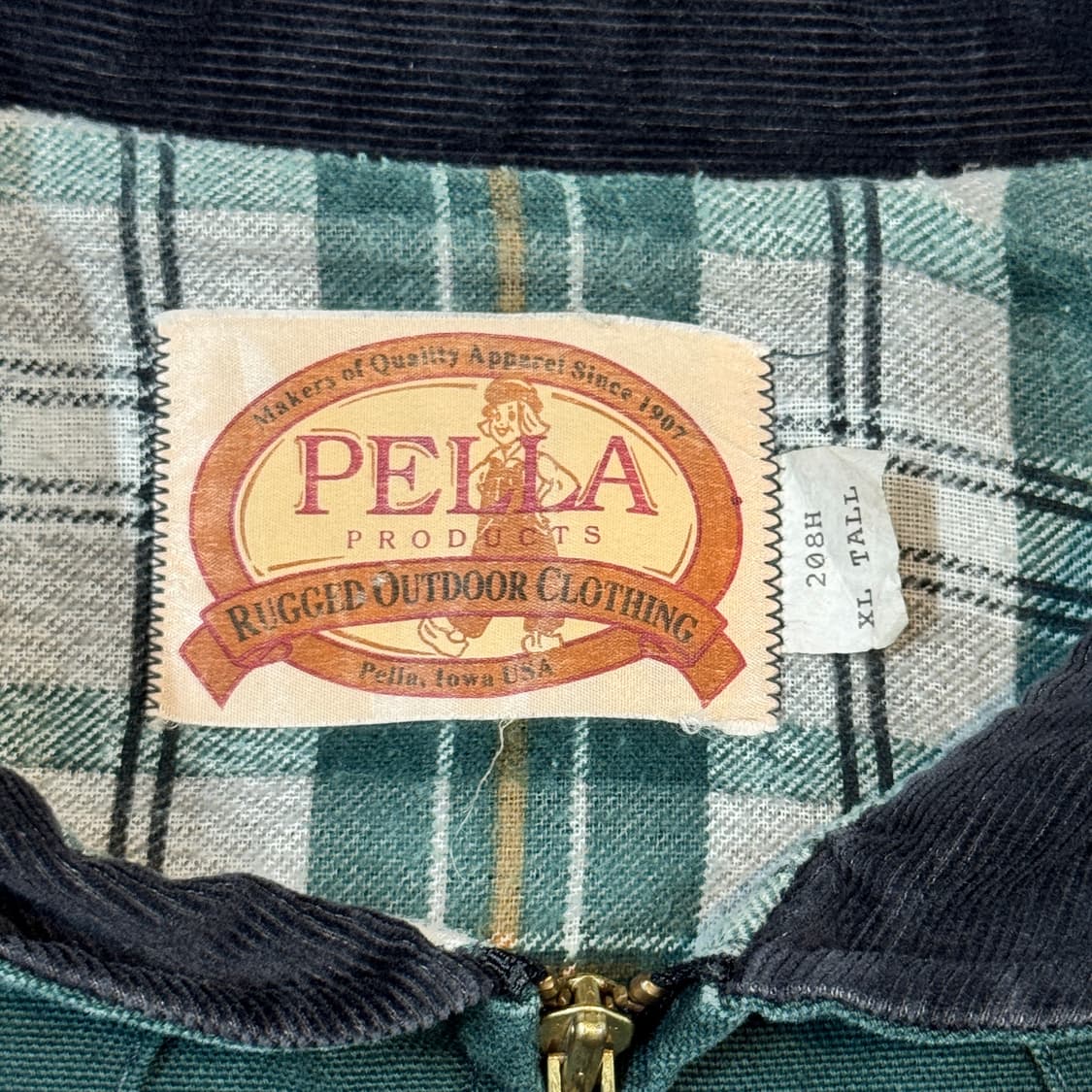 XL) Pella Products USA 덕캔버스 워크웨어 산타페 자켓 상품이미지7