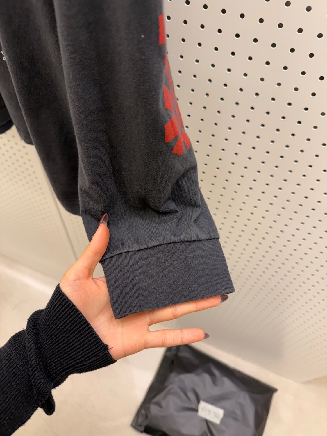 레드 핫 칠리 페퍼스 앨범 프린팅 롱슬리브  상품이미지4