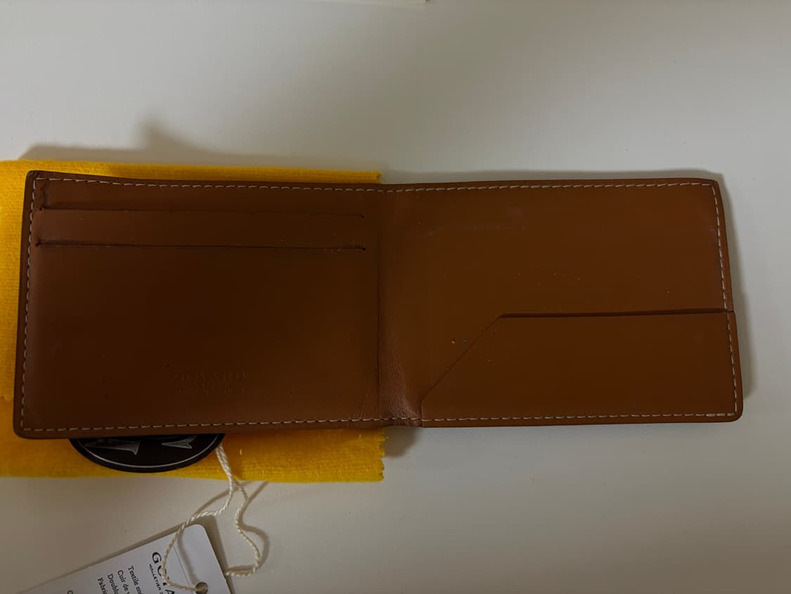 고야드 인서트 빅투아르 카드 홀더 블랙 탄 상품이미지7