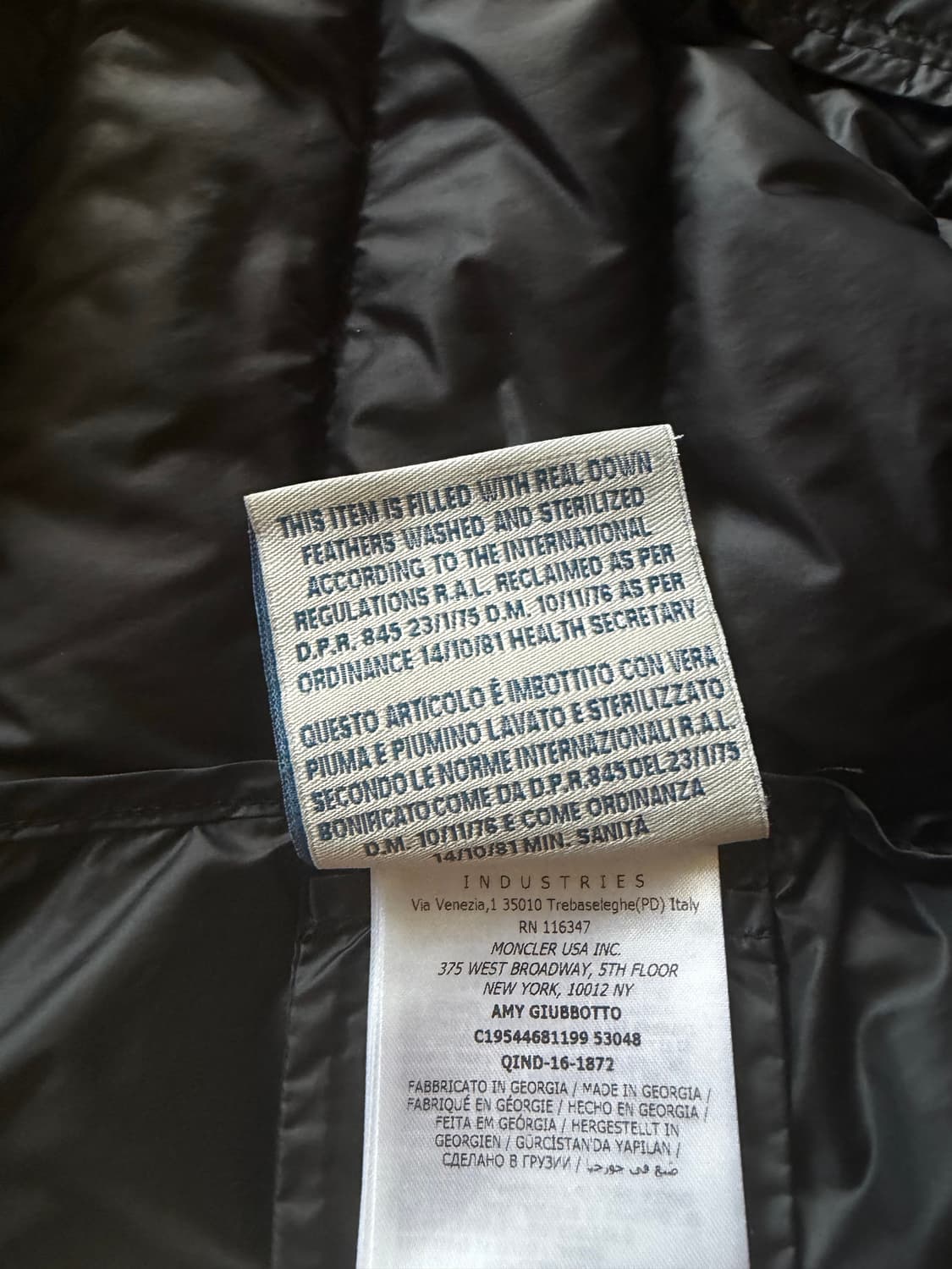 몽클레어 다운 경량패딩 상품이미지5