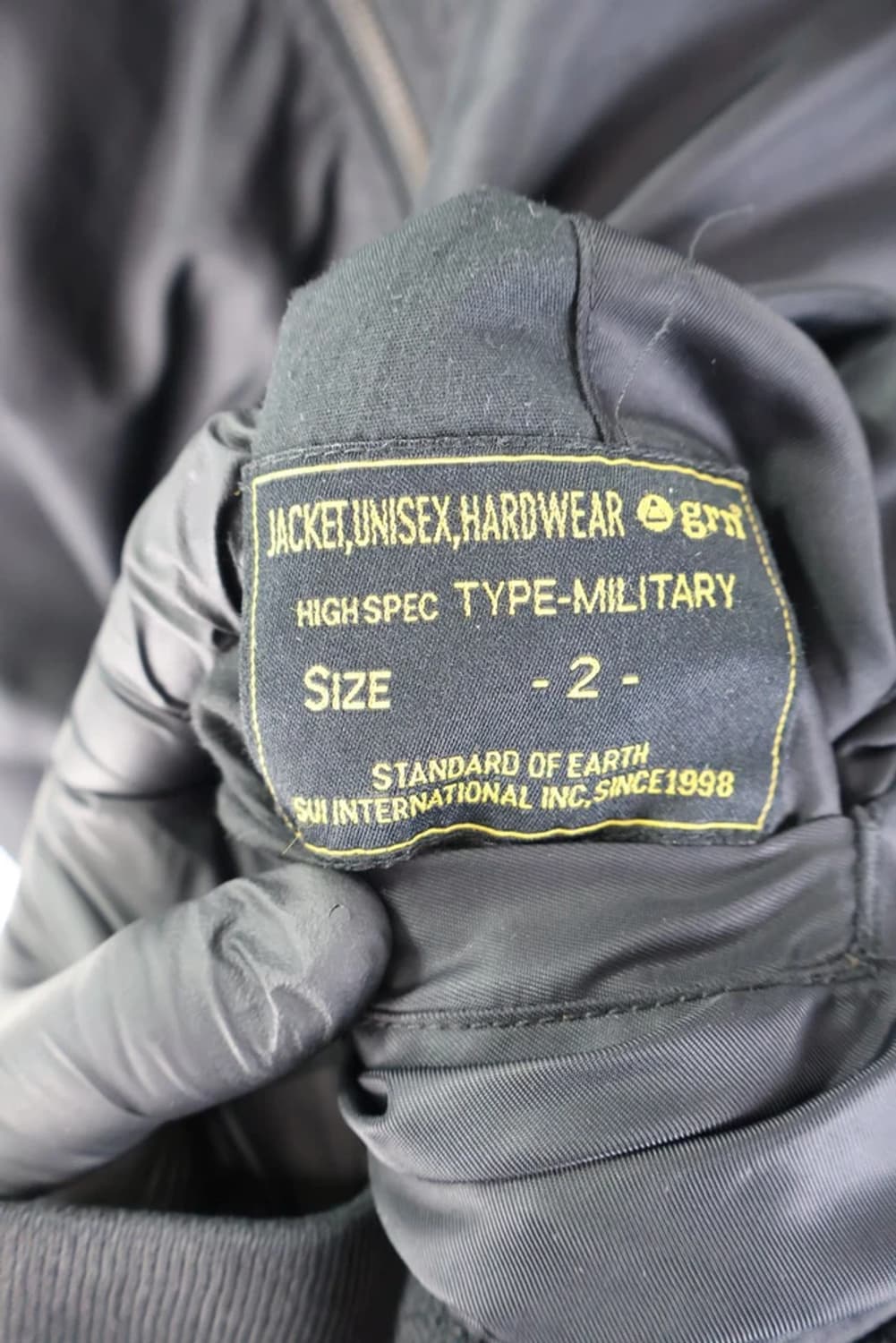 Grn Type-Military Bomber Jacket 상품이미지9