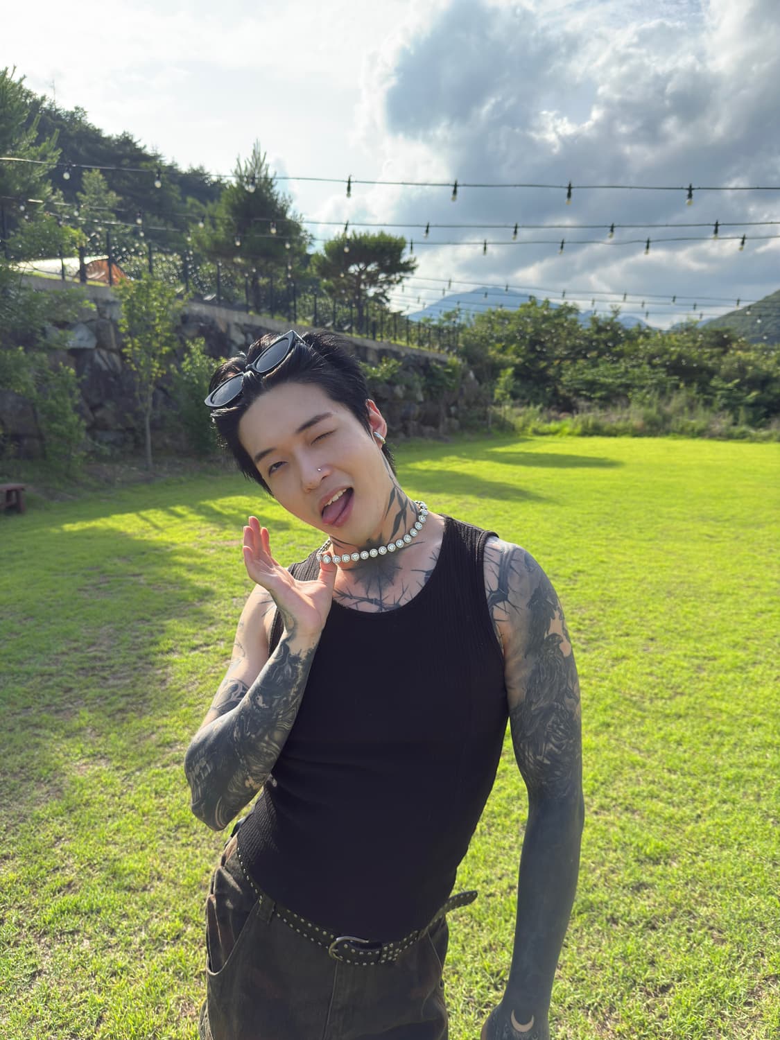 pcr053 Frog eye necklace 상품이미지10