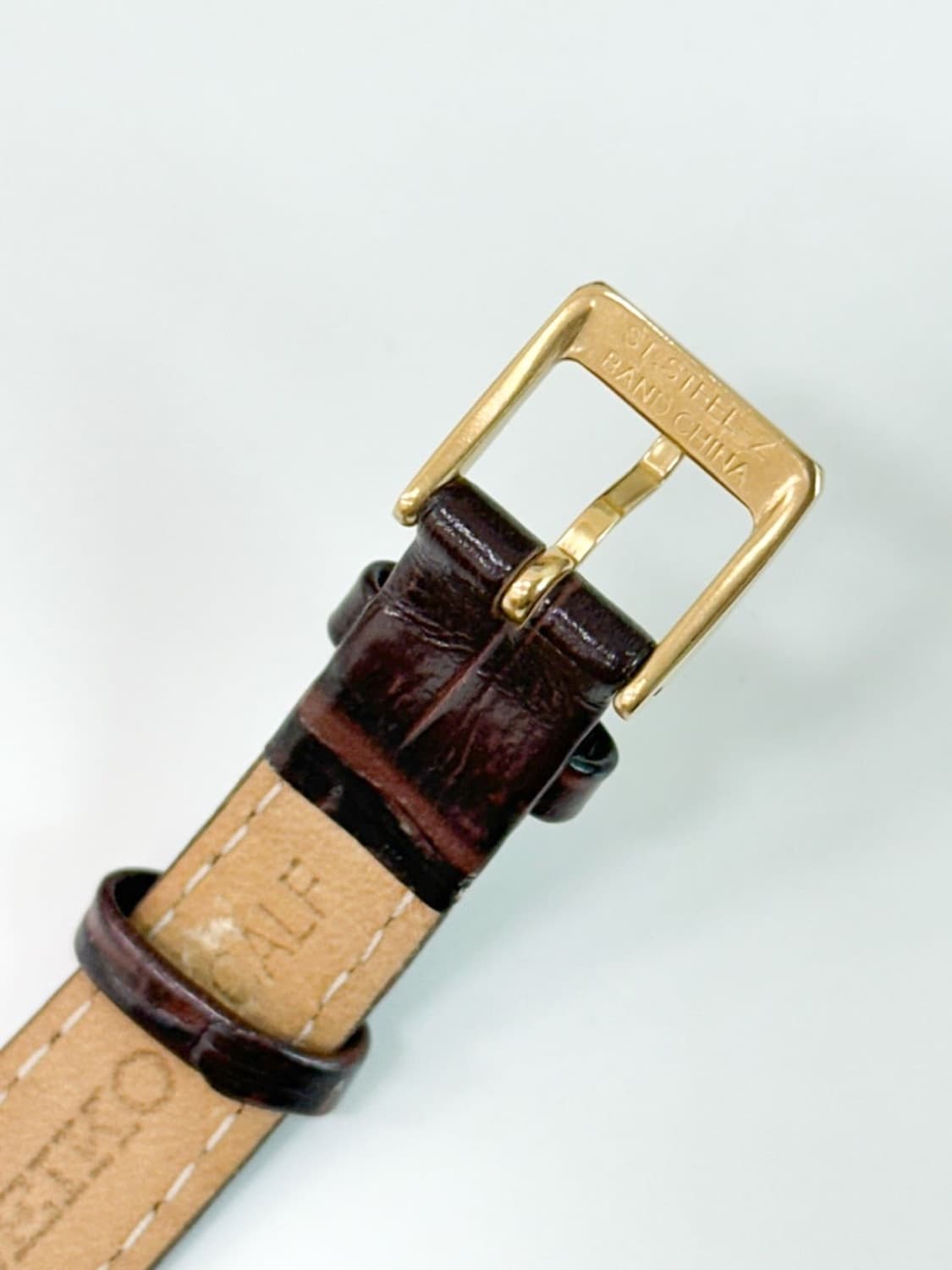 seiko / 세이코 클래식 골드 탱크 쿼츠 시계 상품이미지7