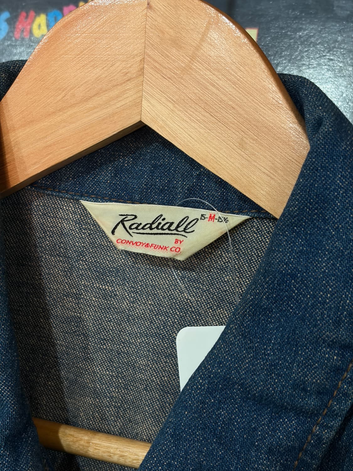 Radiall 91-b 데님 집업 자켓 상품이미지5