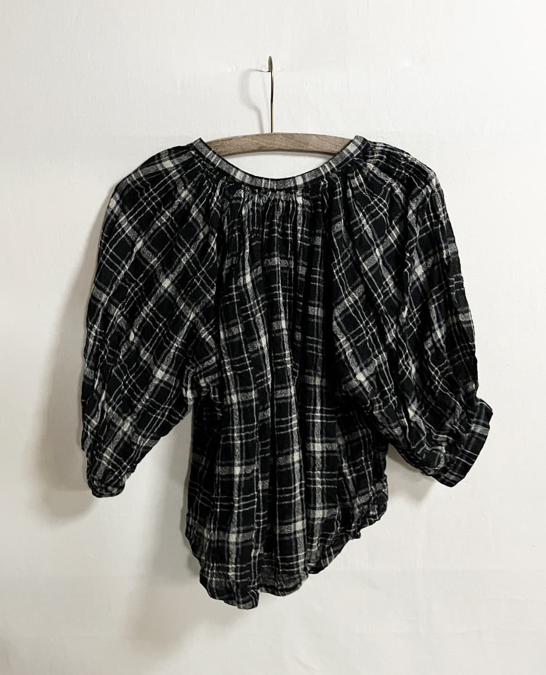 ISABEL MARANT ETOILE check blouse 상품이미지5