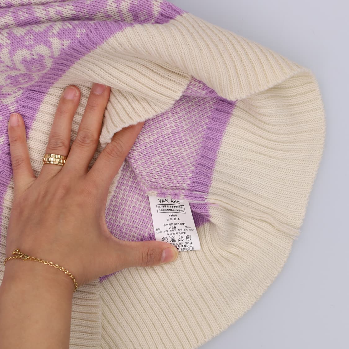 F 반에이크 니트 조끼 0429H 상품이미지4