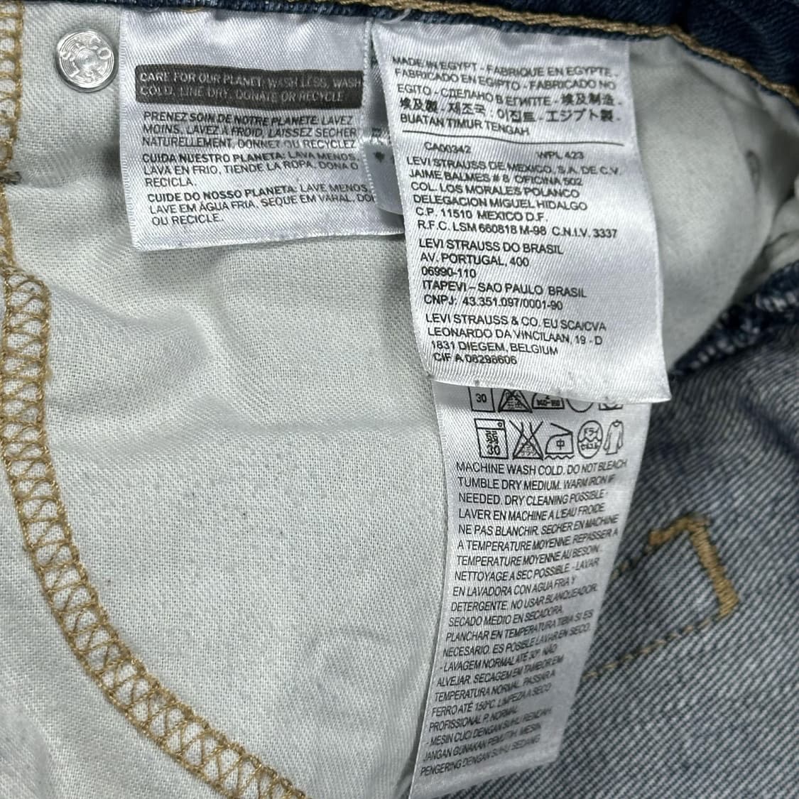 36 리바이스 527 클래식 부츠컷 데님팬츠 상품이미지7