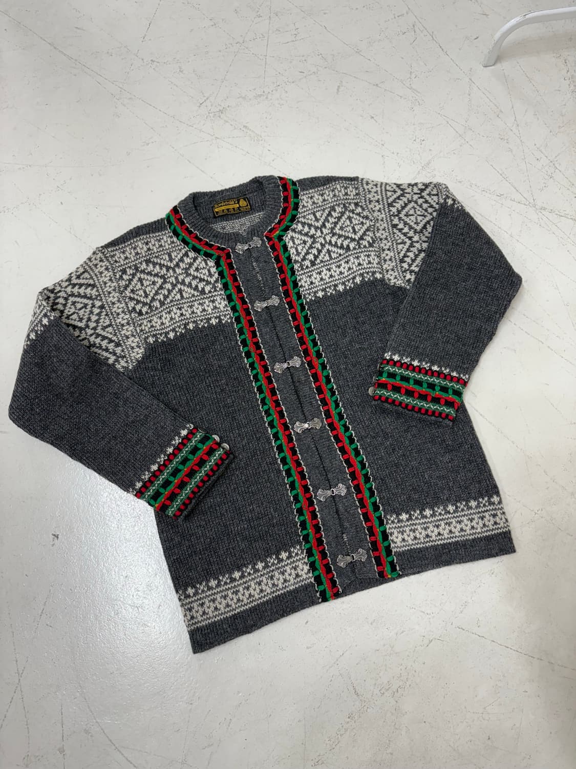 70-80‘s vtg Nordstrikk wool Sweater. 상품이미지5