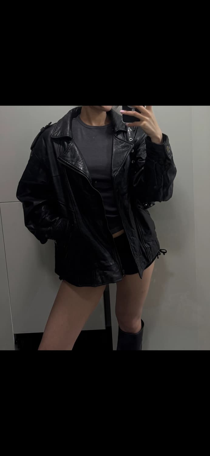 에스까드릴 빈티지 락스타 양가죽 자켓 상품이미지3