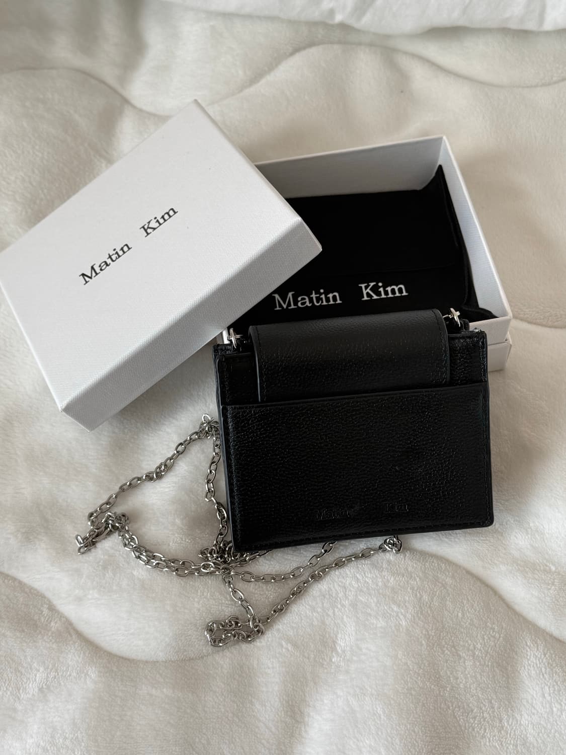 마뗑킴 아코디언 미니백(블랙) 상품이미지3