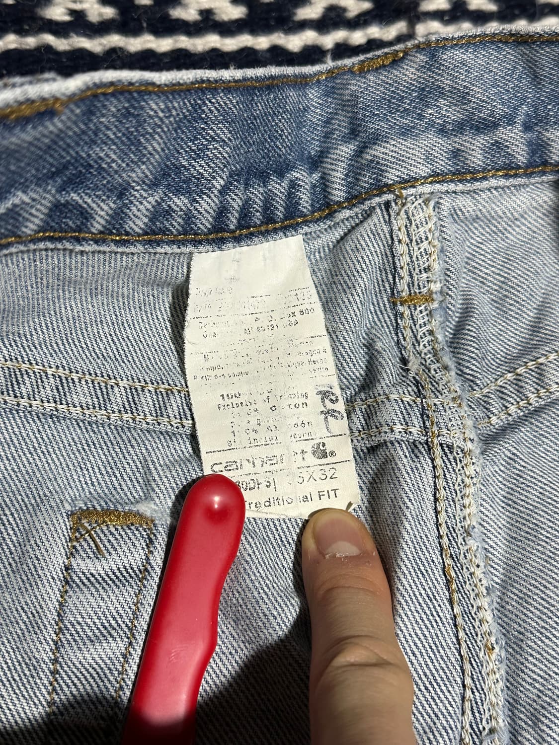 [칼하트] •Carhartt Denim Traditional Fit 상품이미지5