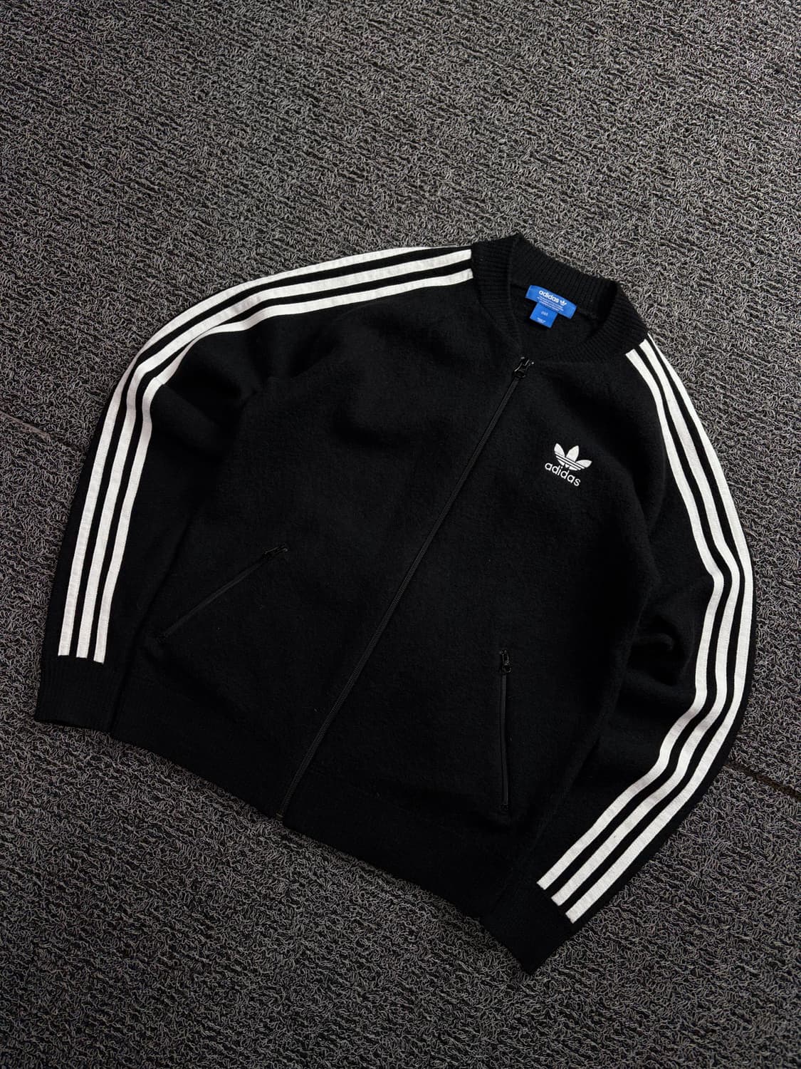 00s 아디다스 트레포일 트랙탑 울 자켓 블랙 1626 상품이미지1