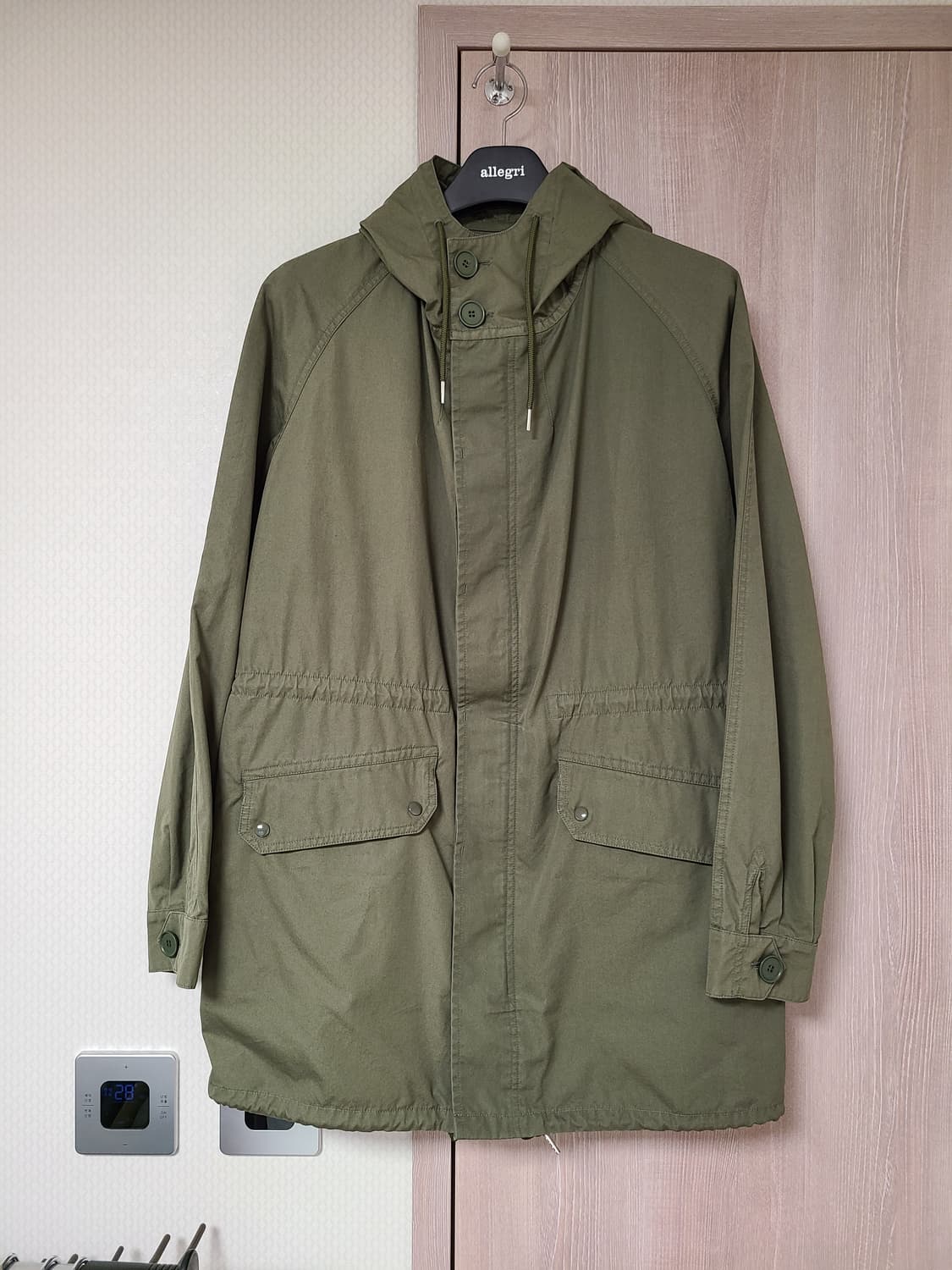 산드로 후드 야상 파카 s 100 상품이미지1