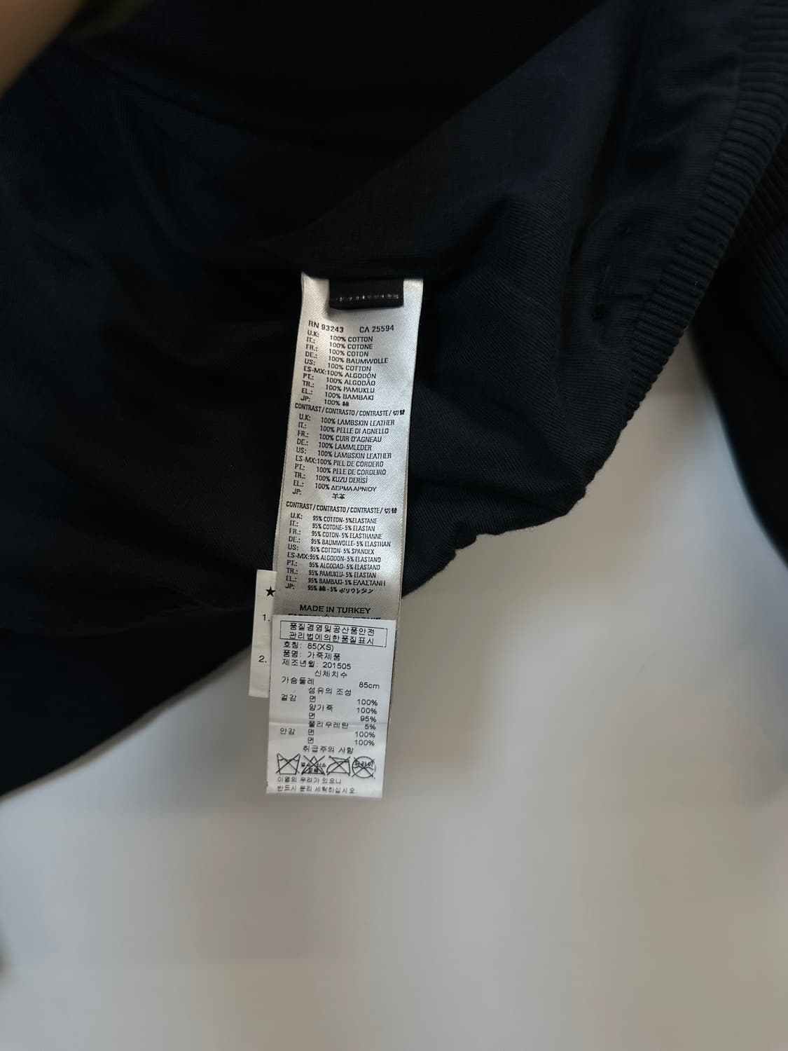 디젤 레더 믹스 풀집업  상품이미지6