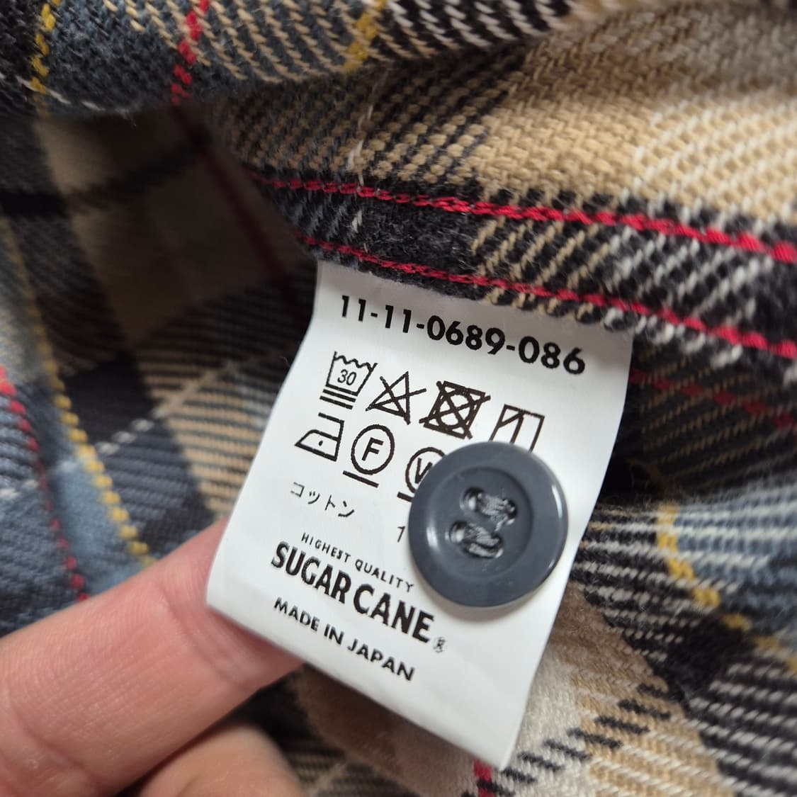 슈가케인x빔즈 플란넬 셔츠 L 사이즈.[105-110권장] 상품이미지4