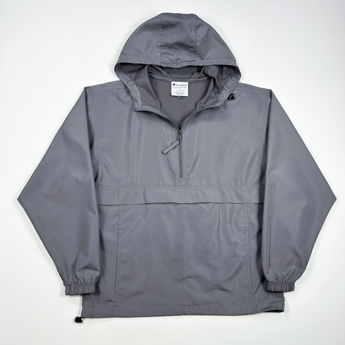 챔피온 어센틱 차콜 반집업 후디 바람막이 (M) 상품이미지2