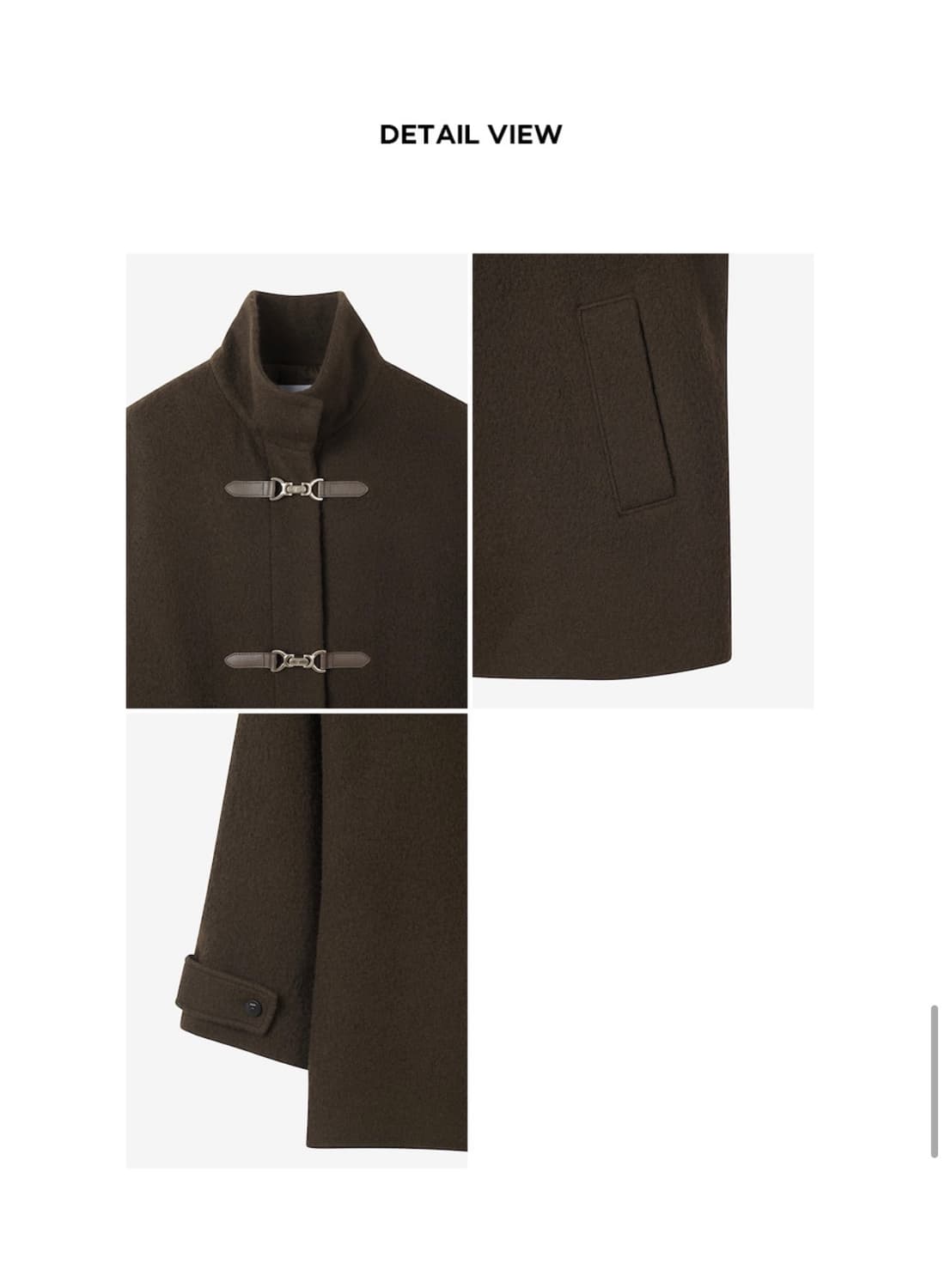 정가:35.9만/ 새상품) 주크 ZOOC 코트 상품이미지3