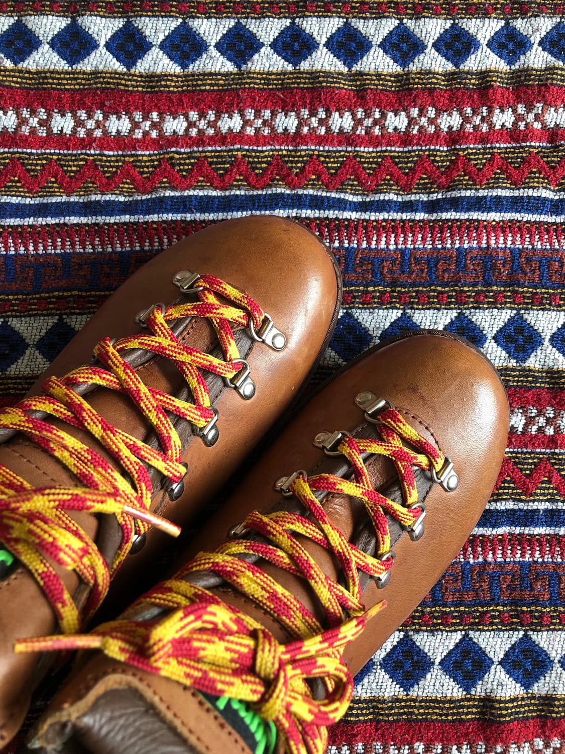 점보 통가죽 등산화 270 미사용 상품이미지6