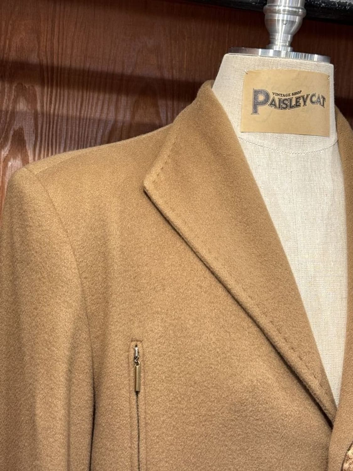 Euseg 캐시미어 코트 상품이미지3