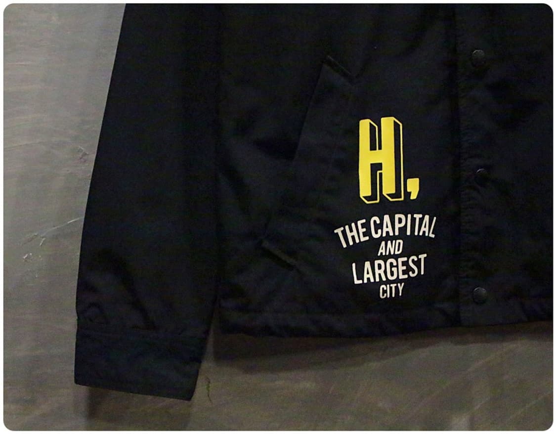 헨어스 에드윈 프린팅 코치 자켓 95 상품이미지4