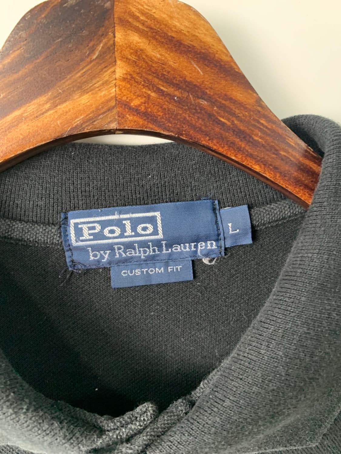 폴로 랄프로렌 빅포니 블랙 긴팔 카라티 상품이미지6