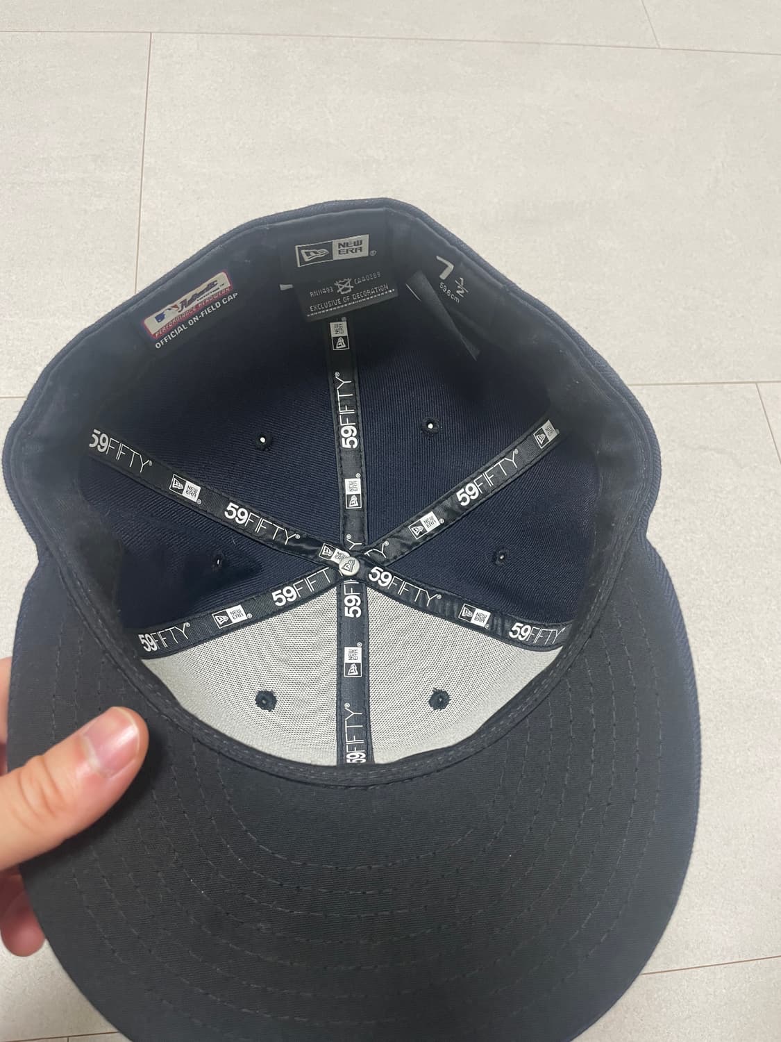 뉴에라 59fifty 뉴욕 양키즈 59.6cm 7 1/2 상품이미지3