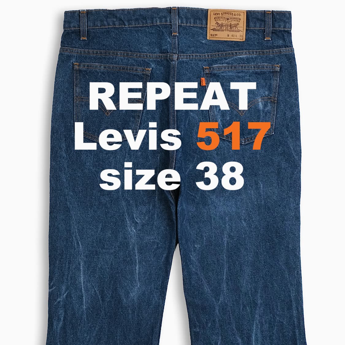 리바이스 517 오렌지탭 90s USA 38 인치 OR5174035 상품이미지1