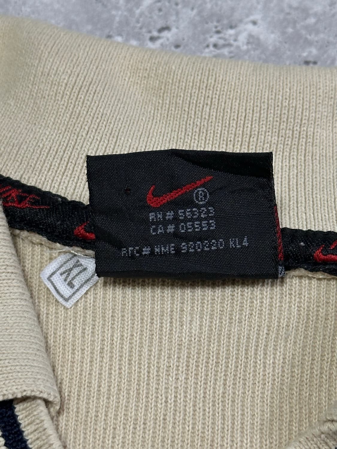 90s NIKE 프리미어 카라 티셔츠 /042 상품이미지5