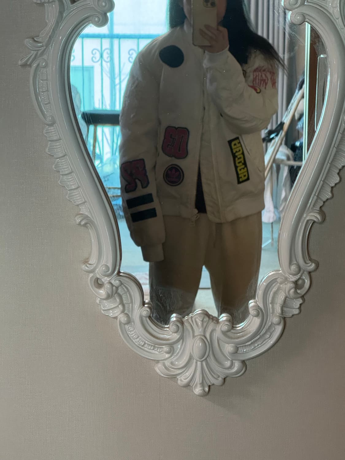 아디다스  패치워크 바시티재킷  105  상품이미지10