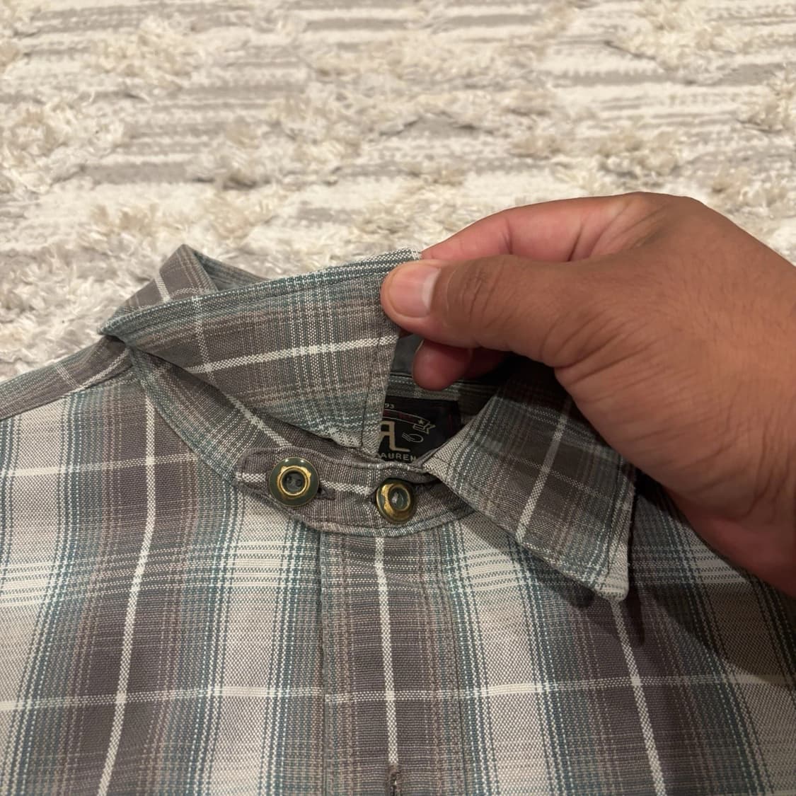 RRL 더블알엘 플래드 자카드 워크셔츠 상품이미지4