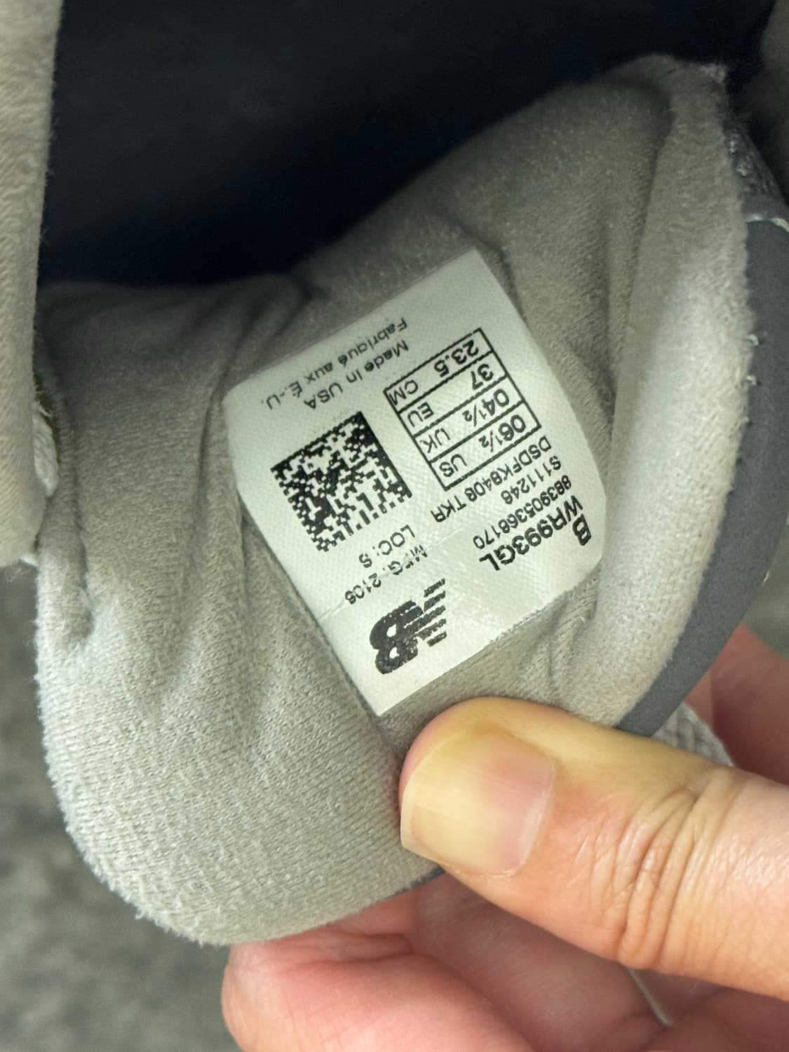 (235) 뉴발란스 993 그레이 상품이미지5
