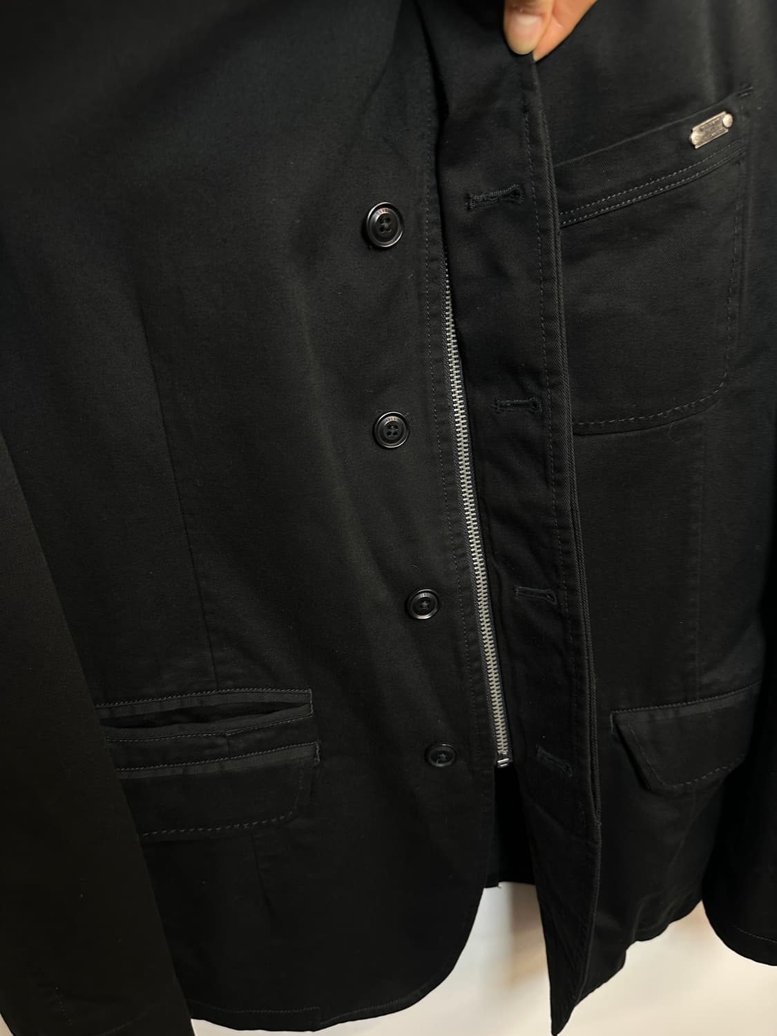 디젤 버클 버튼 자켓 상품이미지6