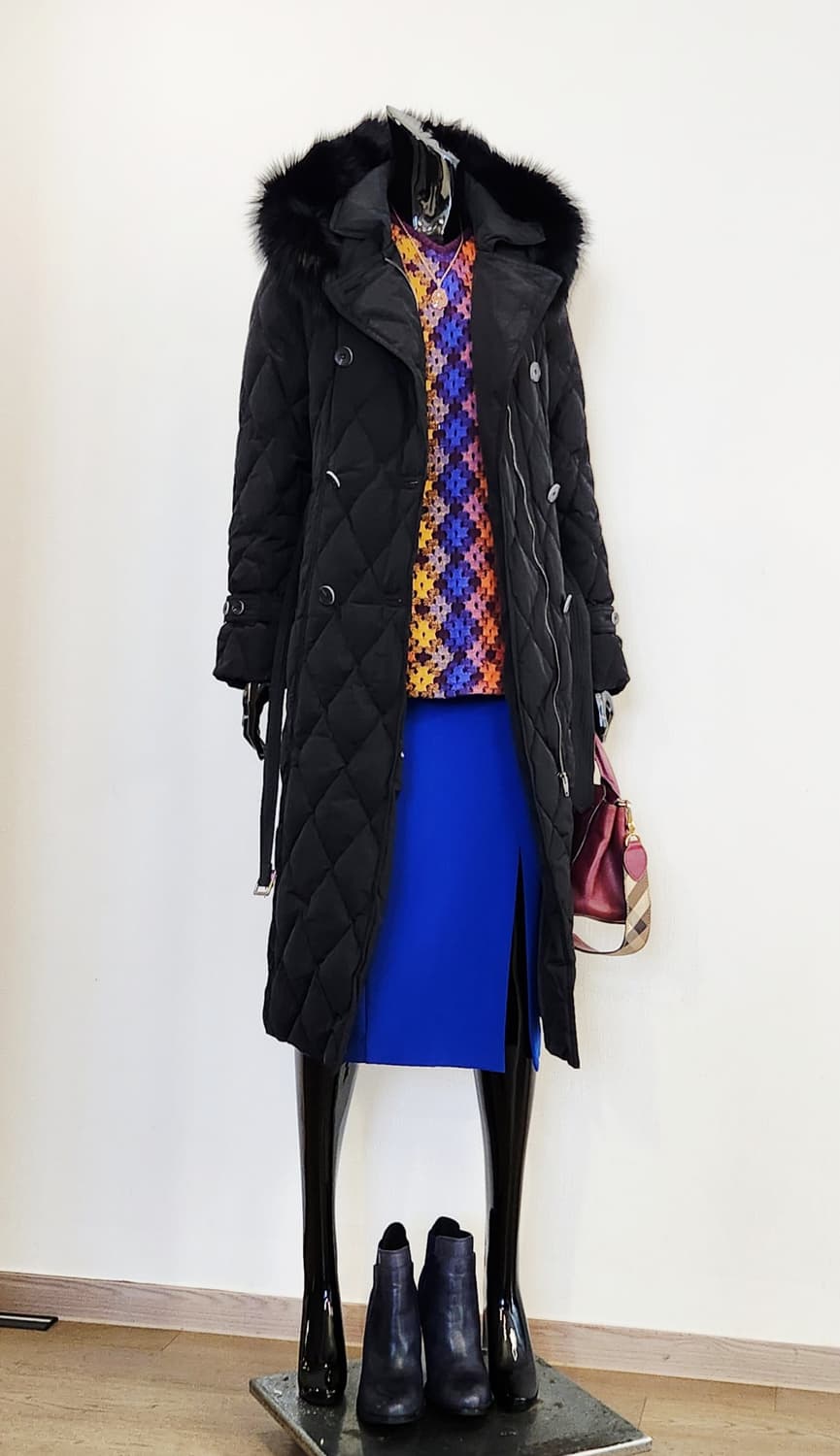 지고트 퀼팅롱패딩  상품이미지2