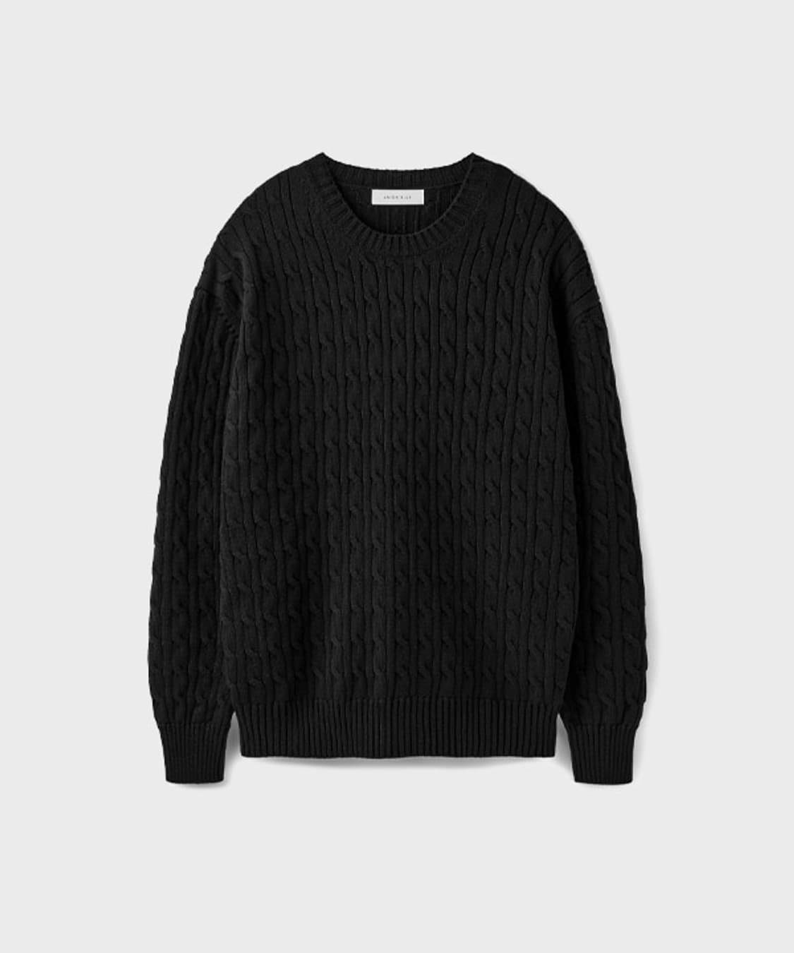 CABLE COTTON KNIT L 상품이미지1