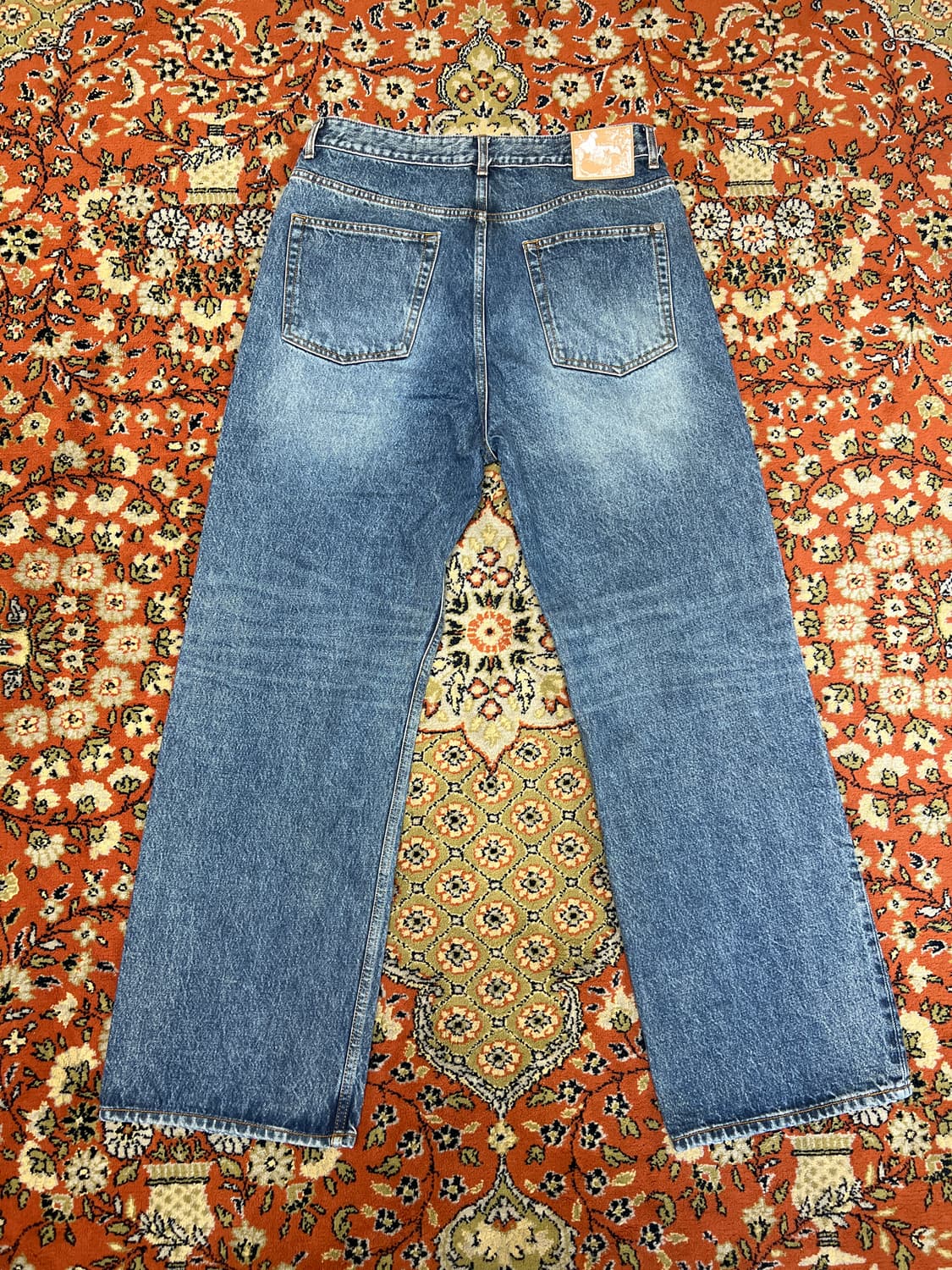 [33] 모드나인 MOD1W 와이드 데님 팬츠 상품이미지3