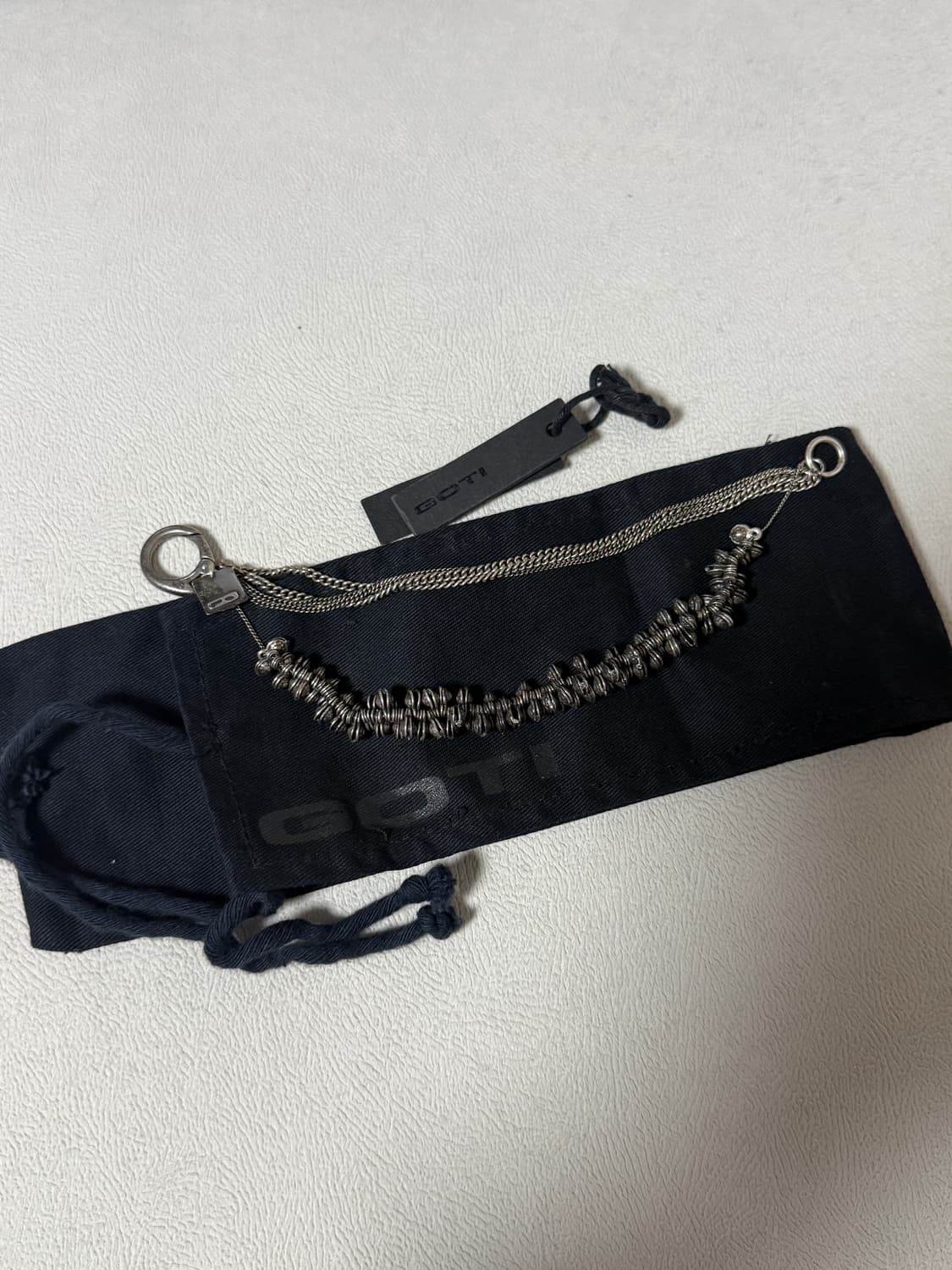 goti 실버 브레이슬릿 상품이미지1