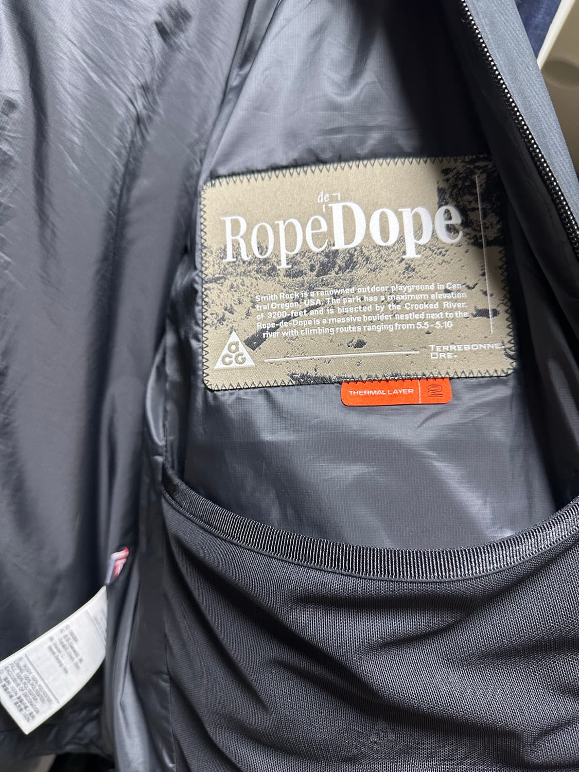 나이키 ACG 로프드 도프 패딩 블랙 우먼L 상품이미지7