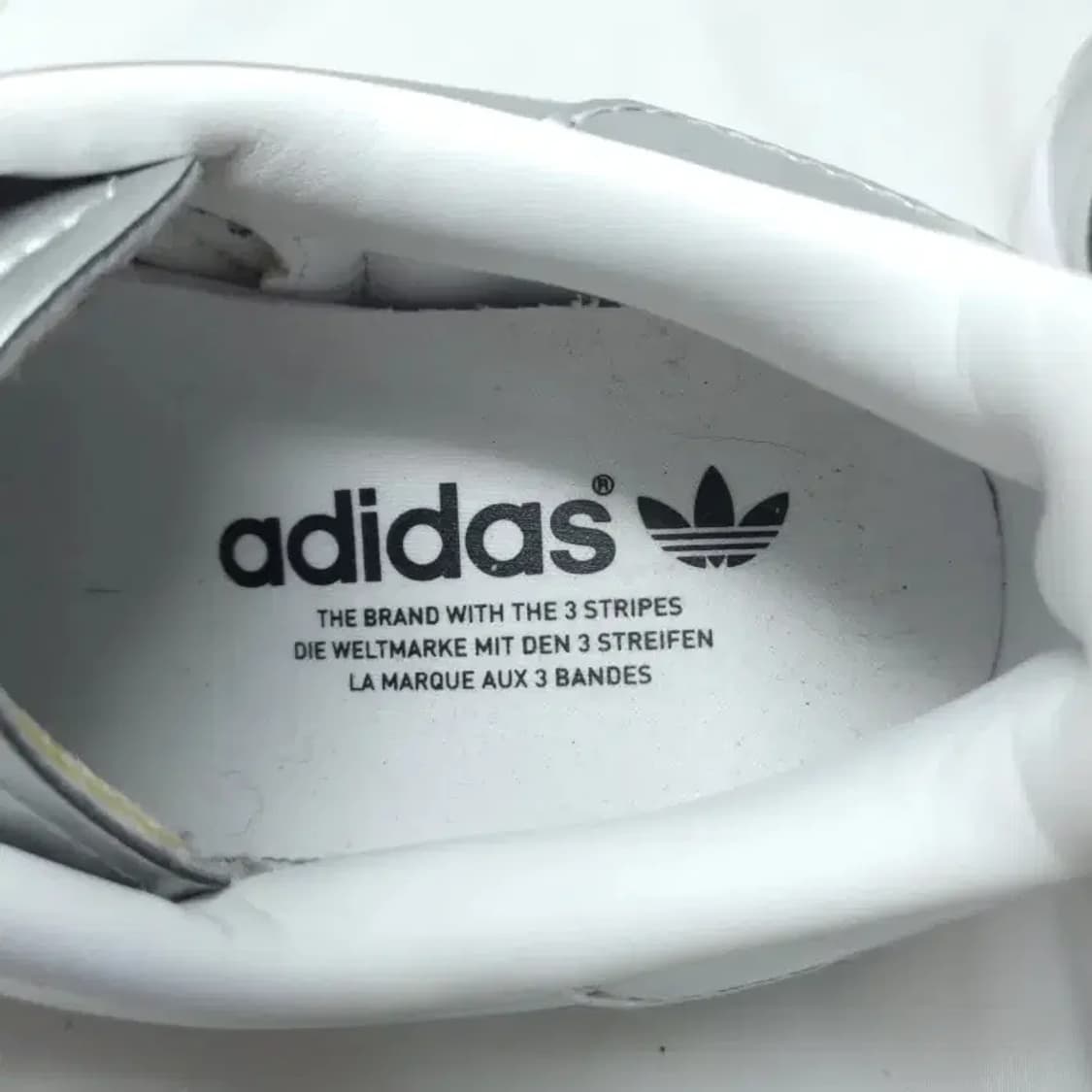 아디다스 슈퍼스타 은색 운동화 240mm 상품이미지10