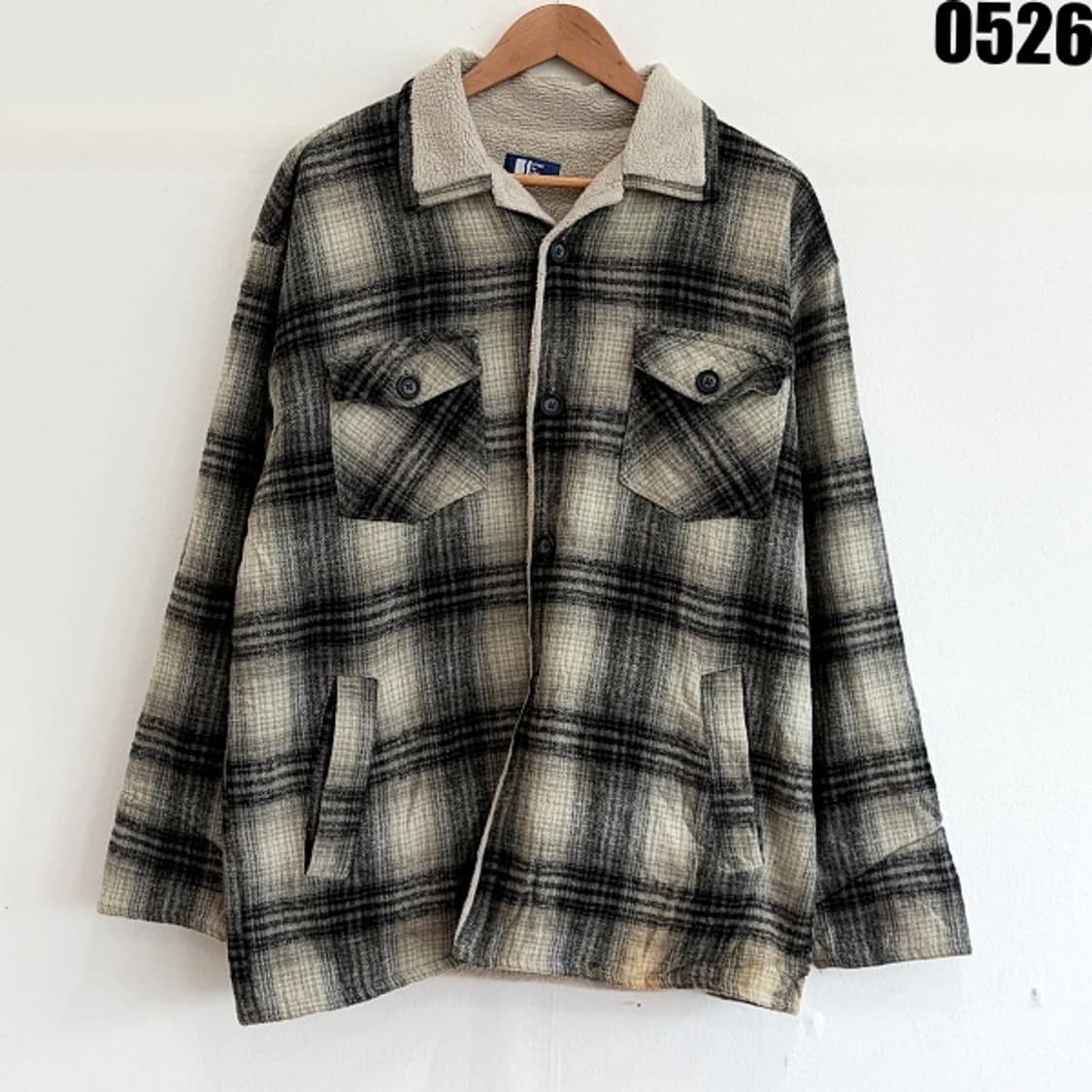 Style to Save 체크패턴 셔즈 자켓 XL 0526 상품이미지1