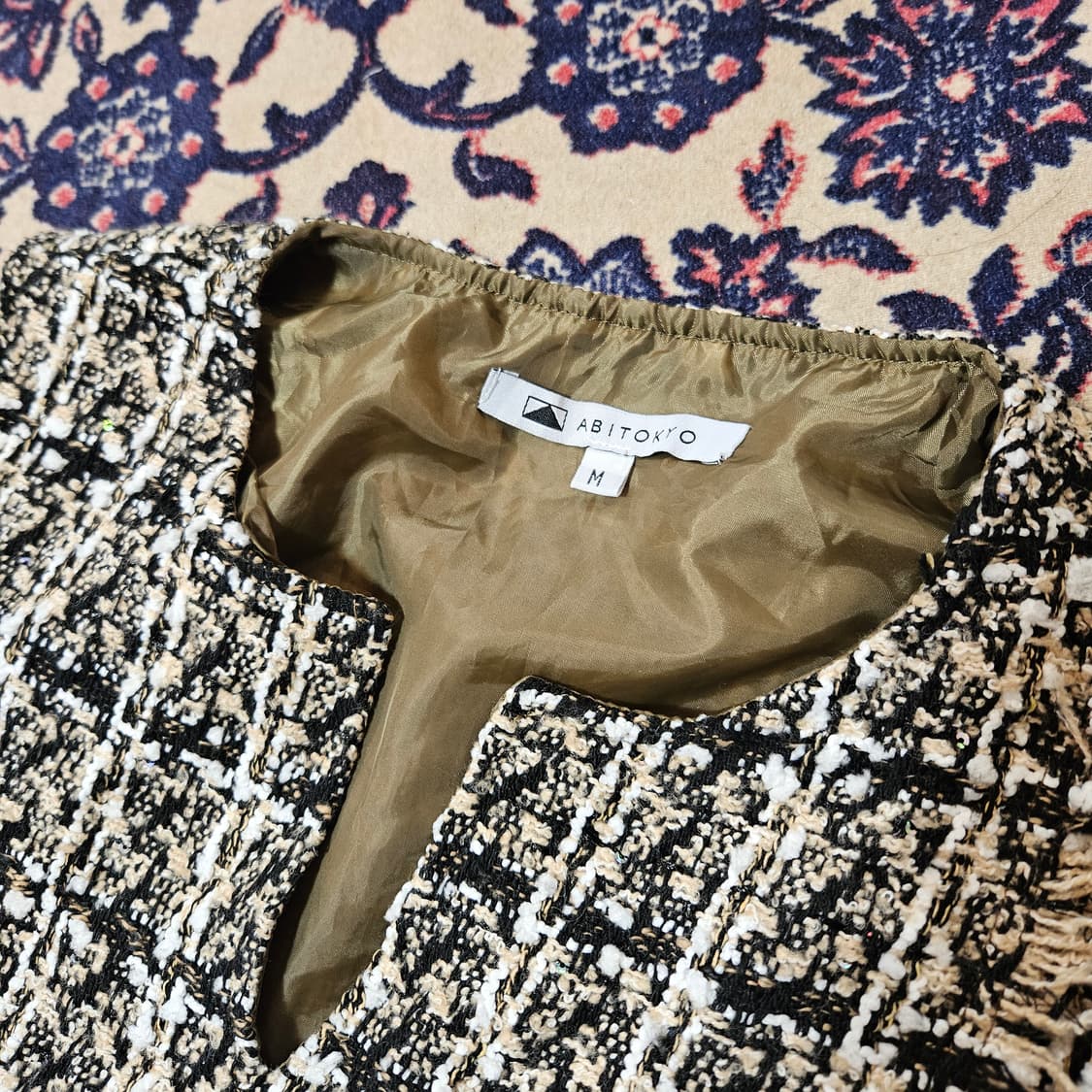 ABITOKYO in Japan 트위드 롱 원피스 M size 상품이미지7