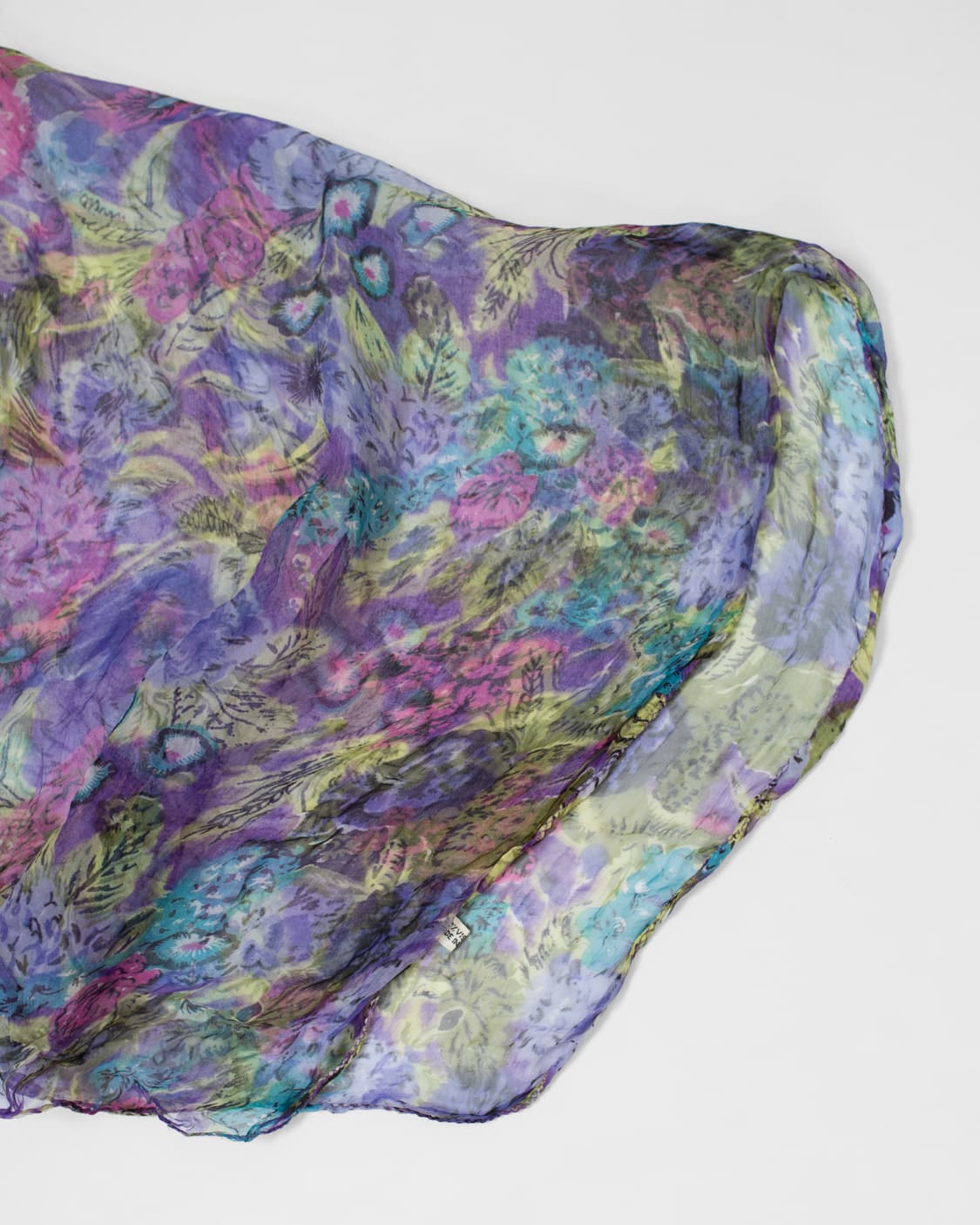 India made Flower Scarf 상품이미지5