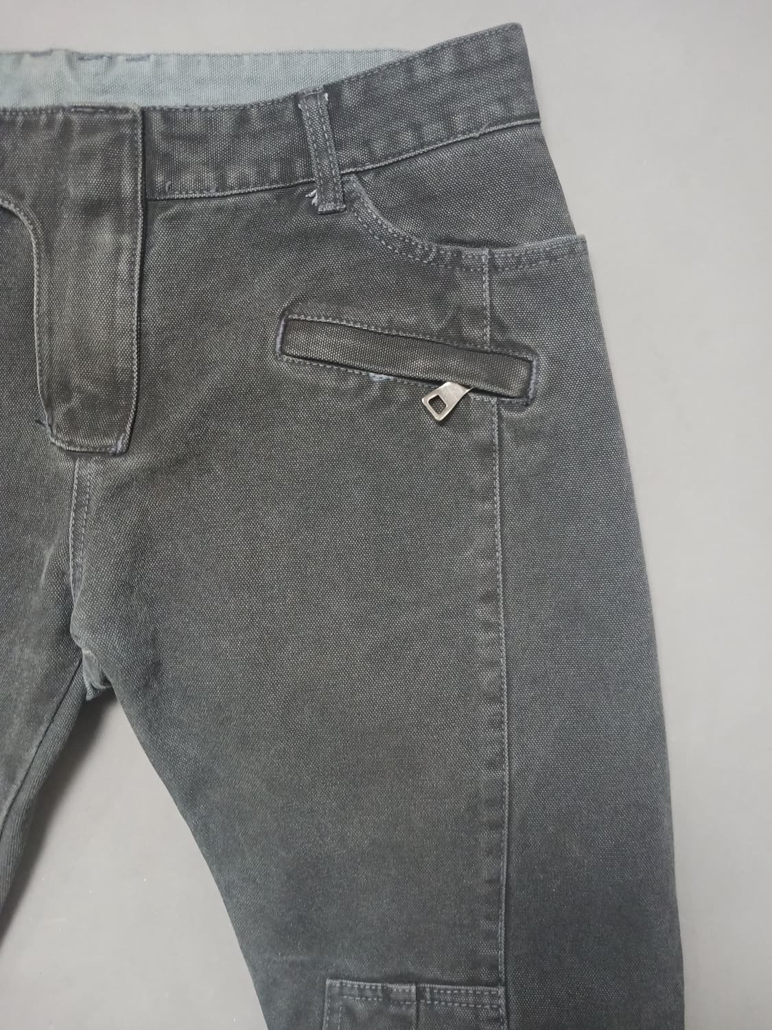 [32] 발망 블랙워싱 바이커진 청바지 상품이미지4