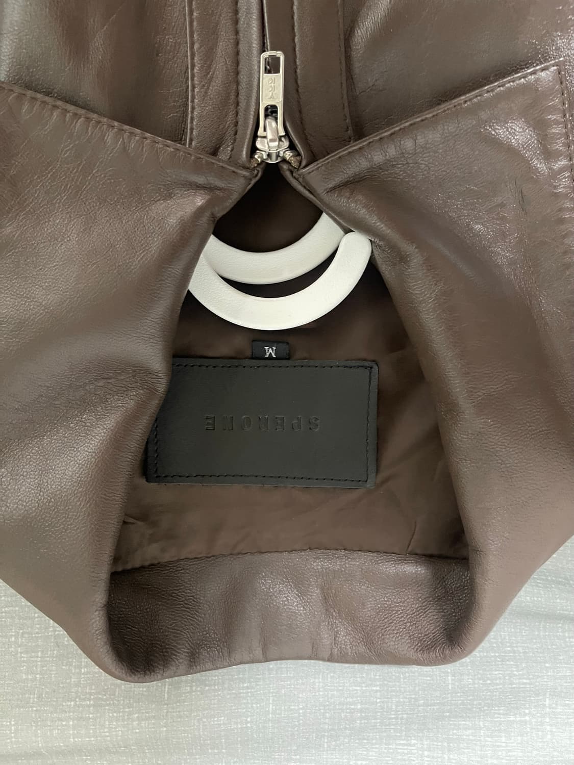 스페로네 레더 자켓 M 상품이미지4