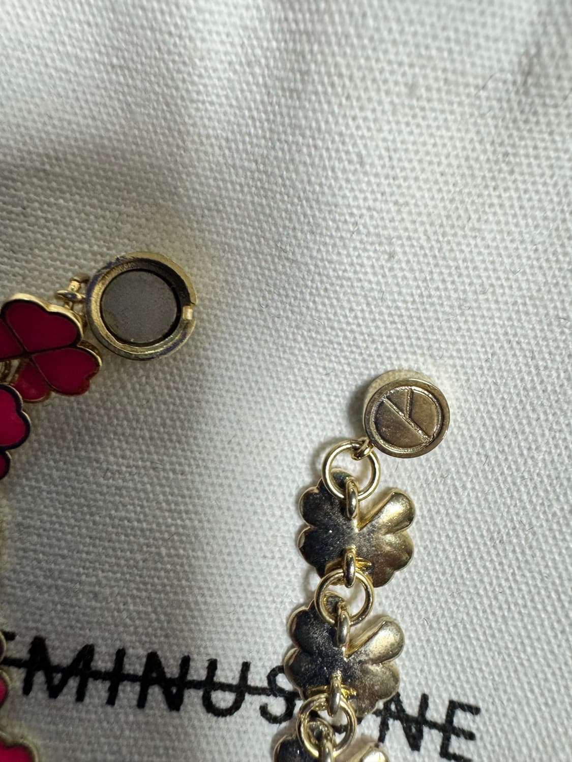 피스마이너스원 클로버 브레이슬릿 #1 핑크 상품이미지10